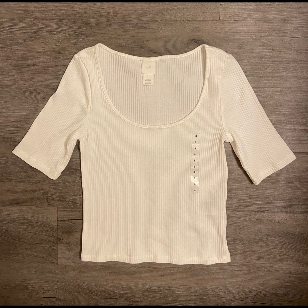 Cute white top
